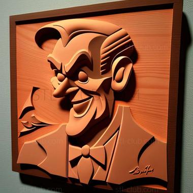 3D model Tex Avery (STL)